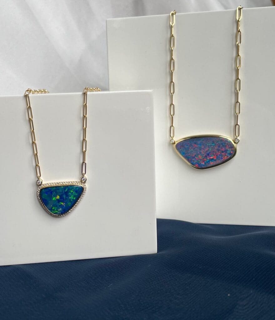 Funky Opal Pendants